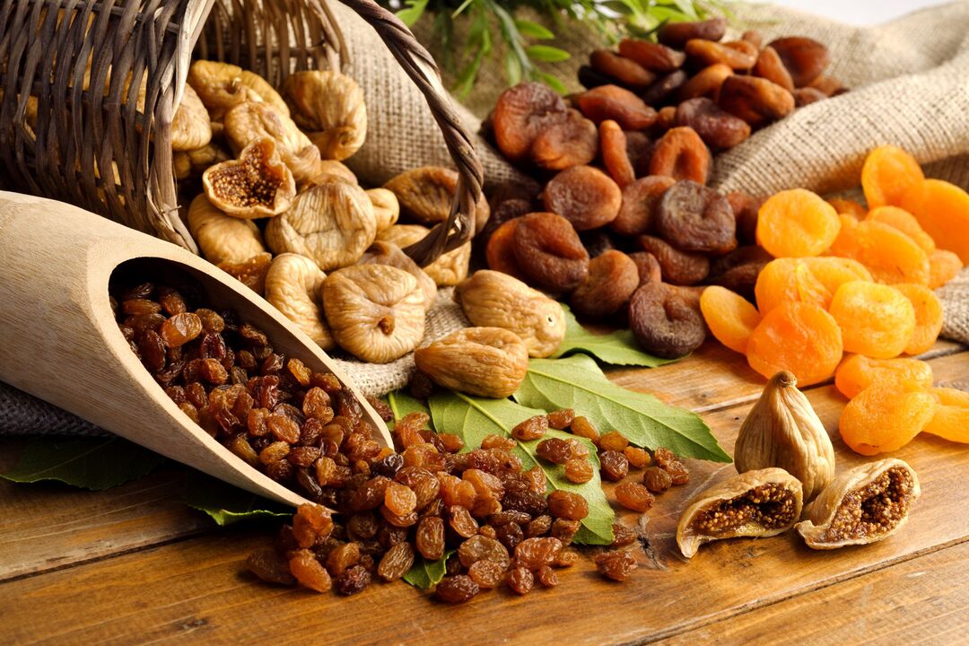 Dried fruit to increase potency