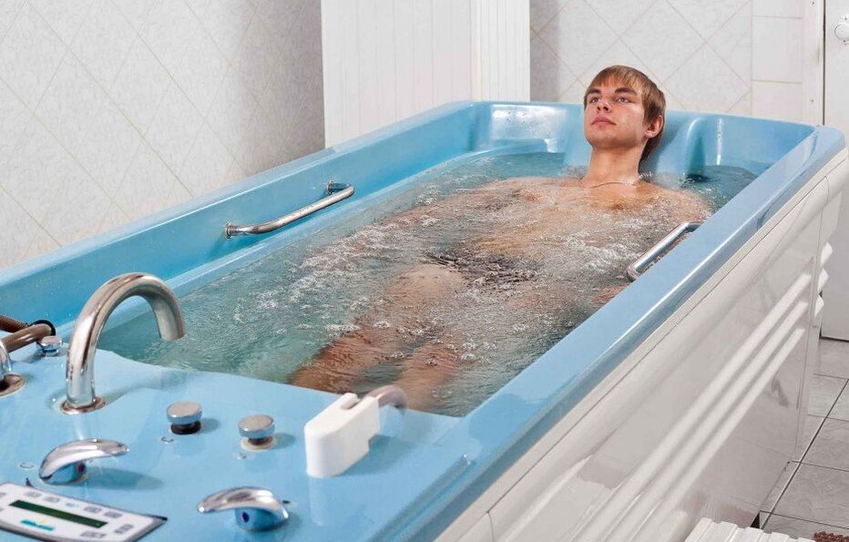 Medicinal bath to increase effectiveness