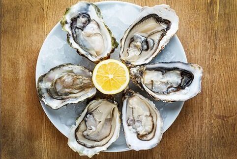 oysters to increase potency