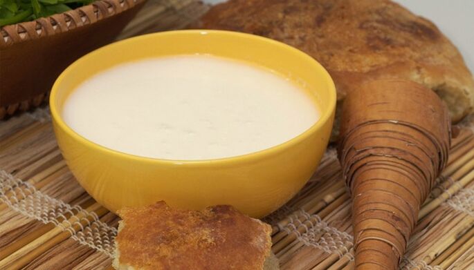 Koumiss to increase the effectiveness of men