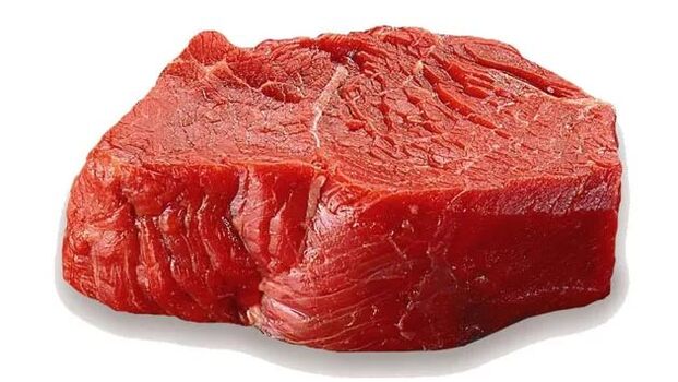 Red meat to improve the potential