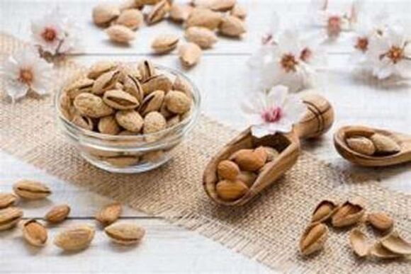 Almonds affect good potential