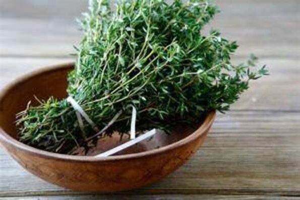 Thyme helps to deal with men's helplessness